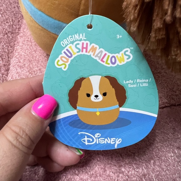 Squishmallows - Disney - Lady and the Tramp - Lady 8in - Picture 5 of 7